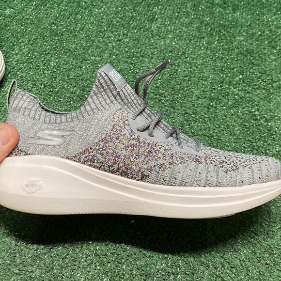 Skechers Go Run fast dazzle running shoes women’s size 7.5 (OKPM-11-084) - Picture 6 of 12